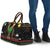 Kuwait Christmas Travel Bag with Camel in Festive Ornaments Snowflakes and Green Red - Wonder Print Shop