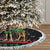 Kuwait Christmas Tree Skirt with Camel in Festive Ornaments Snowflakes and Green Red - Wonder Print Shop