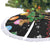 Kuwait Christmas Tree Skirt with Camel in Festive Ornaments Snowflakes and Green Red - Wonder Print Shop