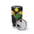 Kuwait Christmas Tumbler Cup with Camel in Festive Ornaments Snowflakes and Green Red - Wonder Print Shop