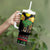Kuwait Christmas Tumbler With Handle with Camel in Festive Ornaments Snowflakes and Green Red - Wonder Print Shop