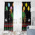 Kuwait Christmas Window Curtain with Camel in Festive Ornaments Snowflakes and Green Red - Wonder Print Shop