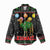 Kuwait Christmas Women Casual Shirt with Camel in Festive Ornaments Snowflakes and Green Red - Wonder Print Shop