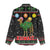Kuwait Christmas Women Casual Shirt with Camel in Festive Ornaments Snowflakes and Green Red - Wonder Print Shop