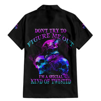 Don't Try To Figure Me Out Family Matching Mermaid Dress and Hawaiian Shirt - Wonder Print Shop