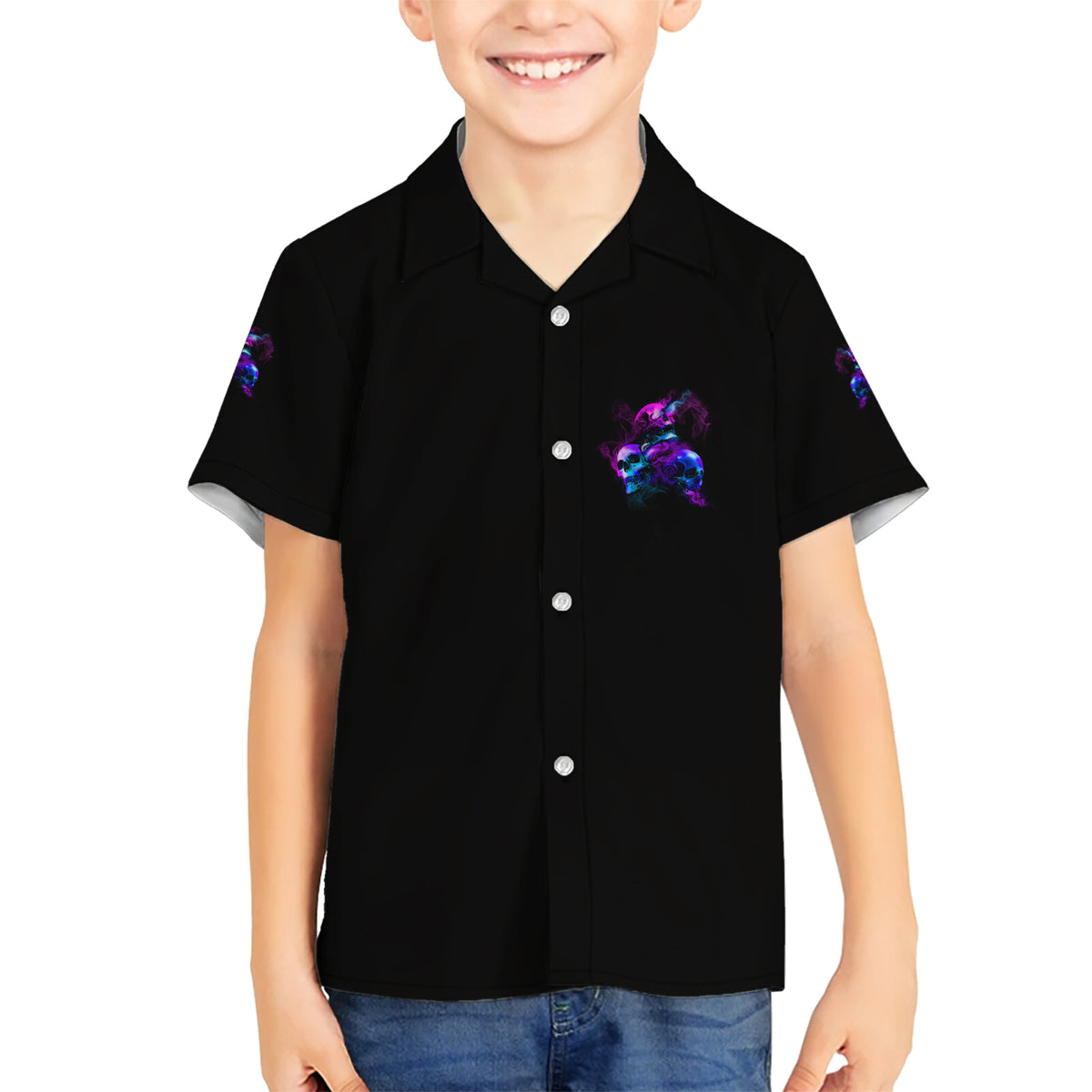 Don't Try To Figure Me Out Family Matching Short Sleeve Bodycon Dress and Hawaiian Shirt - Wonder Print Shop