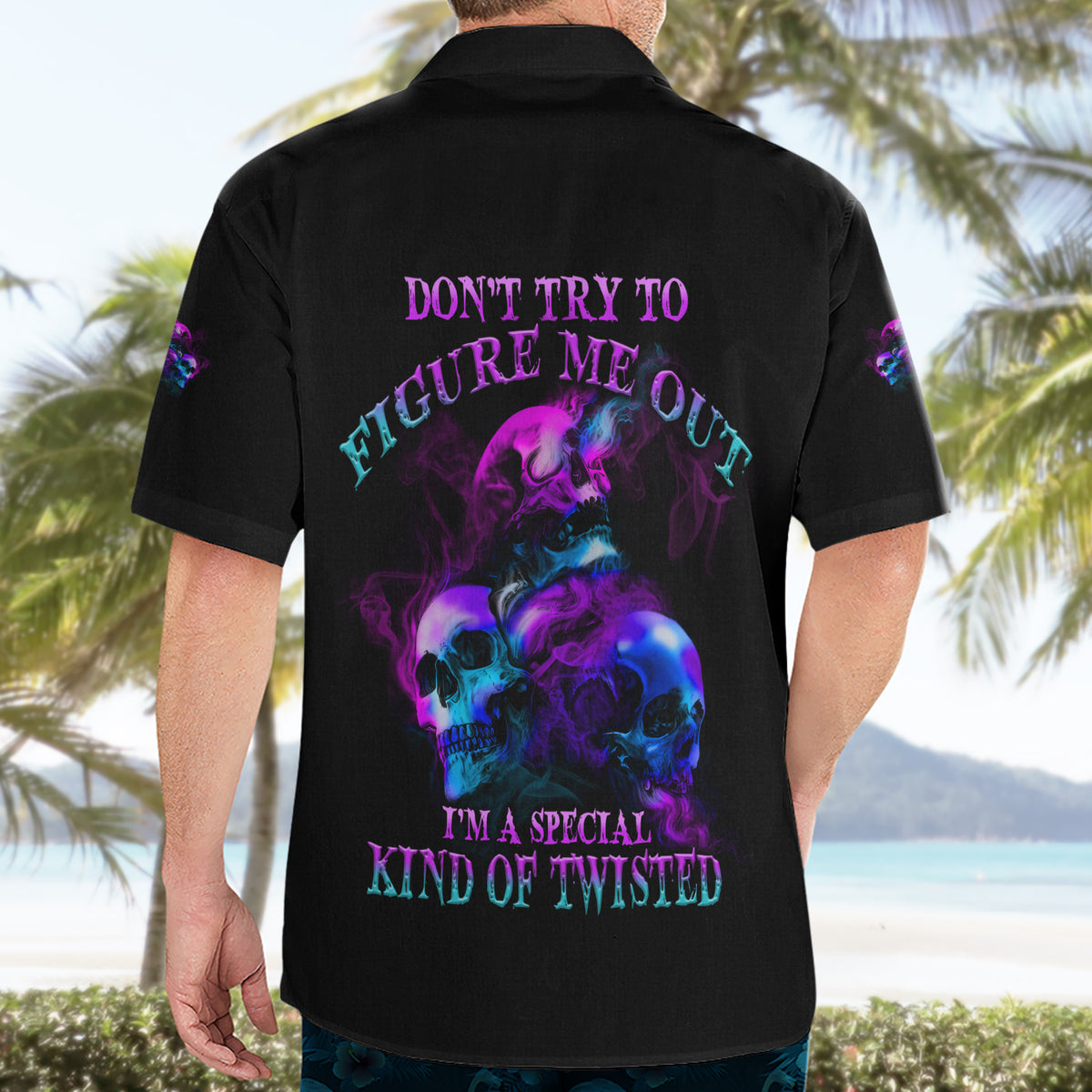 Don't Try To Figure Me Out Hawaiian Shirt - Wonder Print Shop