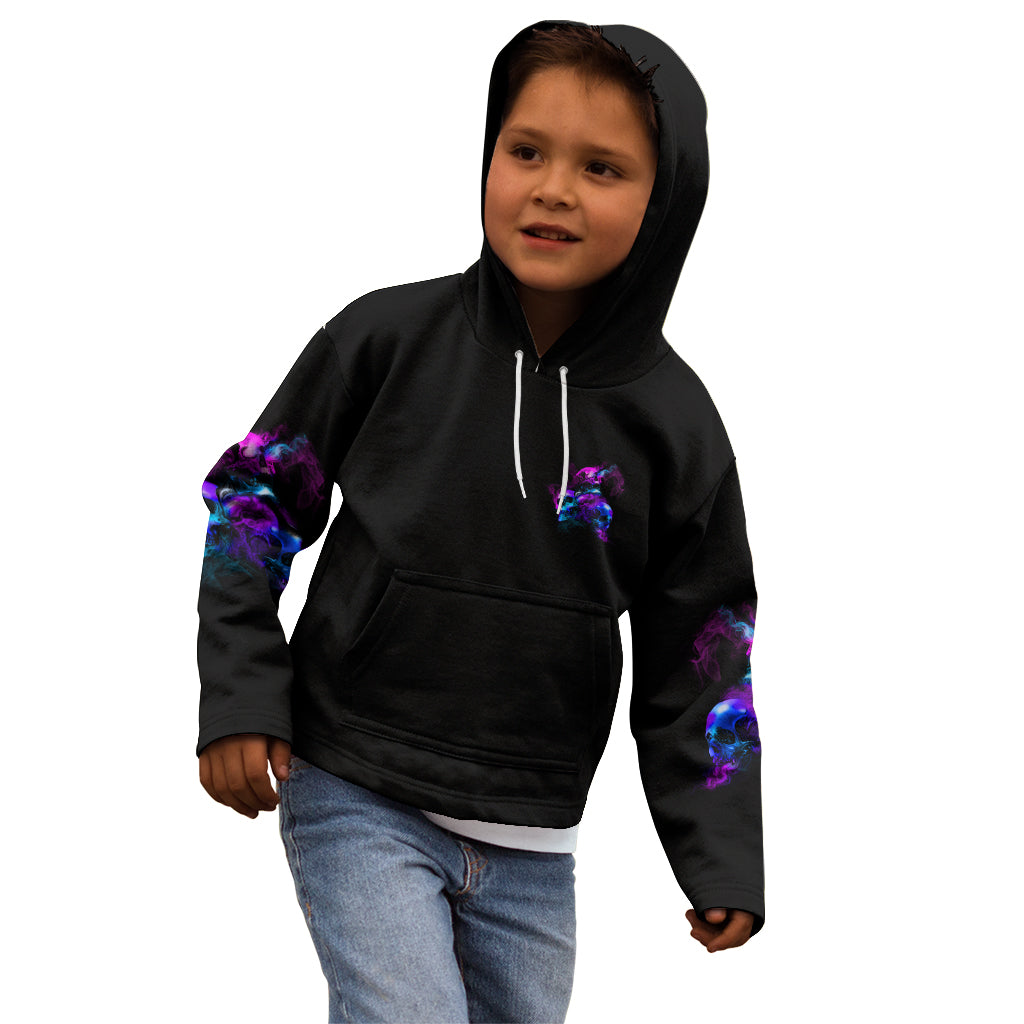 Don't Try To Figure Me Out Kid Hoodie - Wonder Print Shop