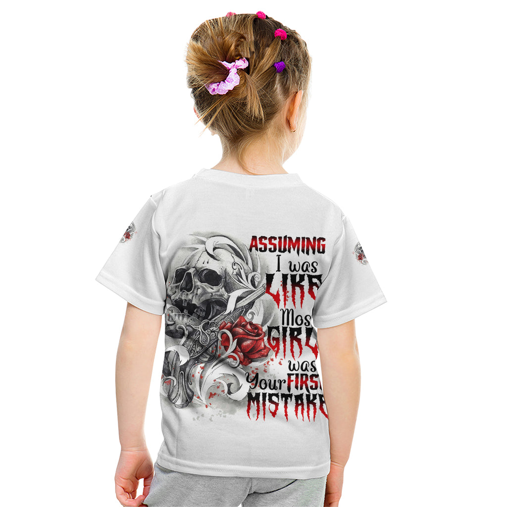 Assuming I Was Like Most Girls Skull Kid T Shirt - Wonder Print Shop