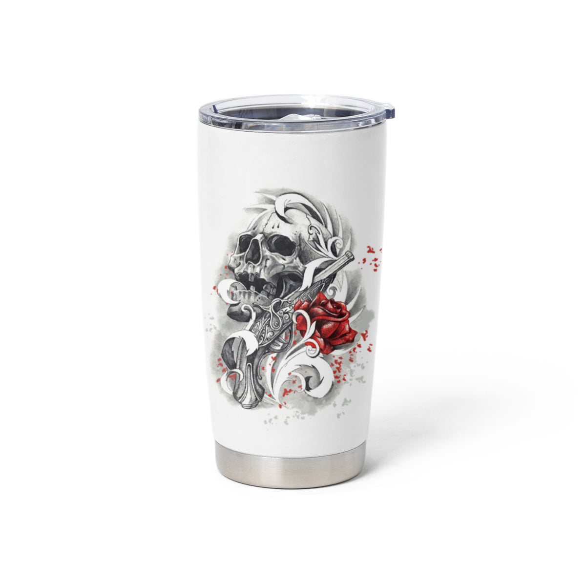 Assuming I Was Like Most Girls Skull Tumbler Cup - Wonder Print Shop
