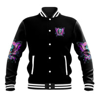 Karma Fairy Sugar Skull Baseball Jacket - Wonder Print Shop