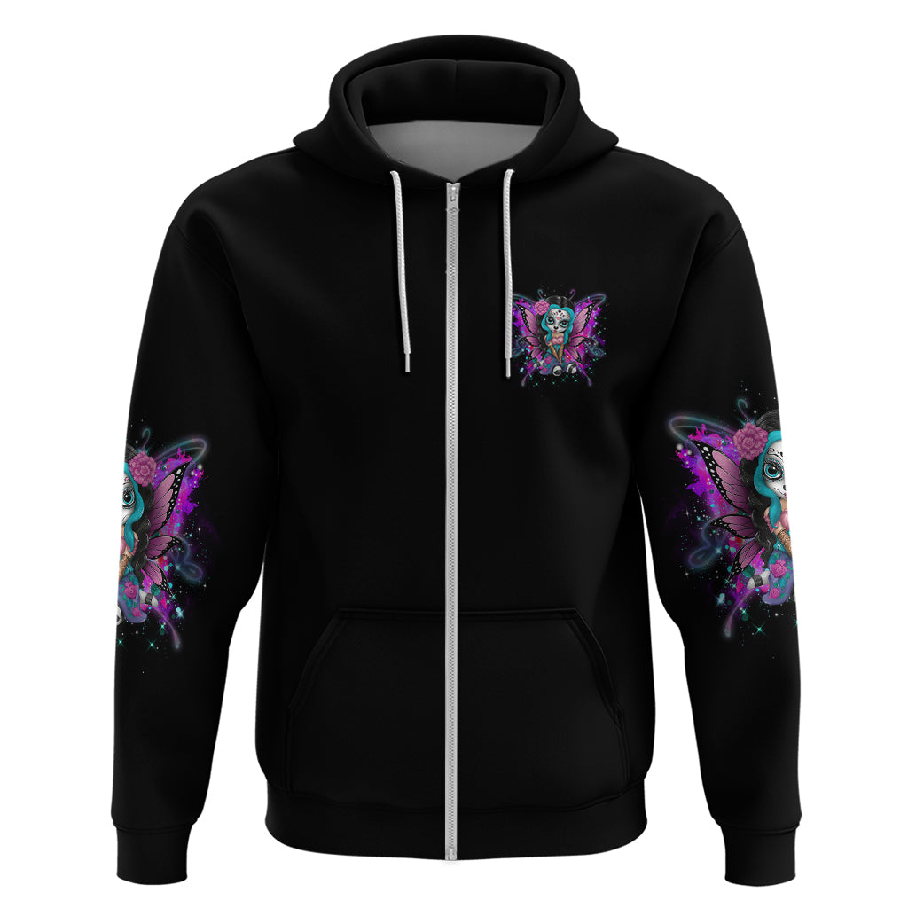 Karma Fairy Sugar Skull Hoodie - Wonder Print Shop