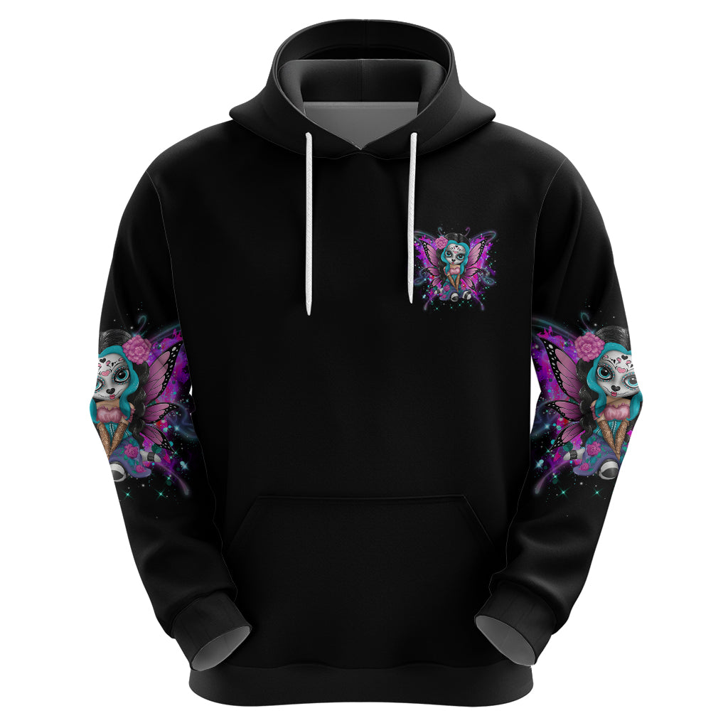 Karma Fairy Sugar Skull Hoodie - Wonder Print Shop