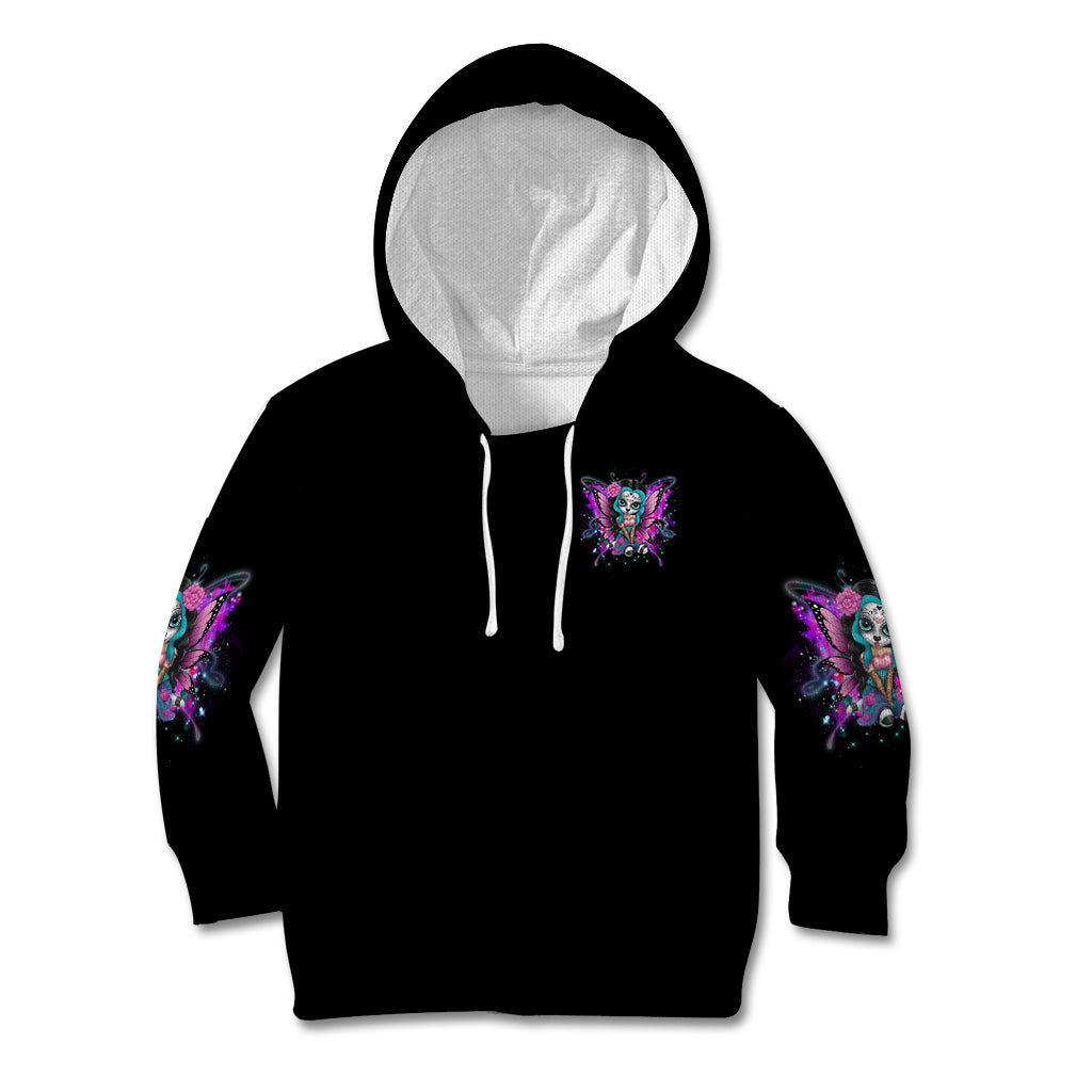 Karma Fairy Sugar Skull Kid Hoodie - Wonder Print Shop