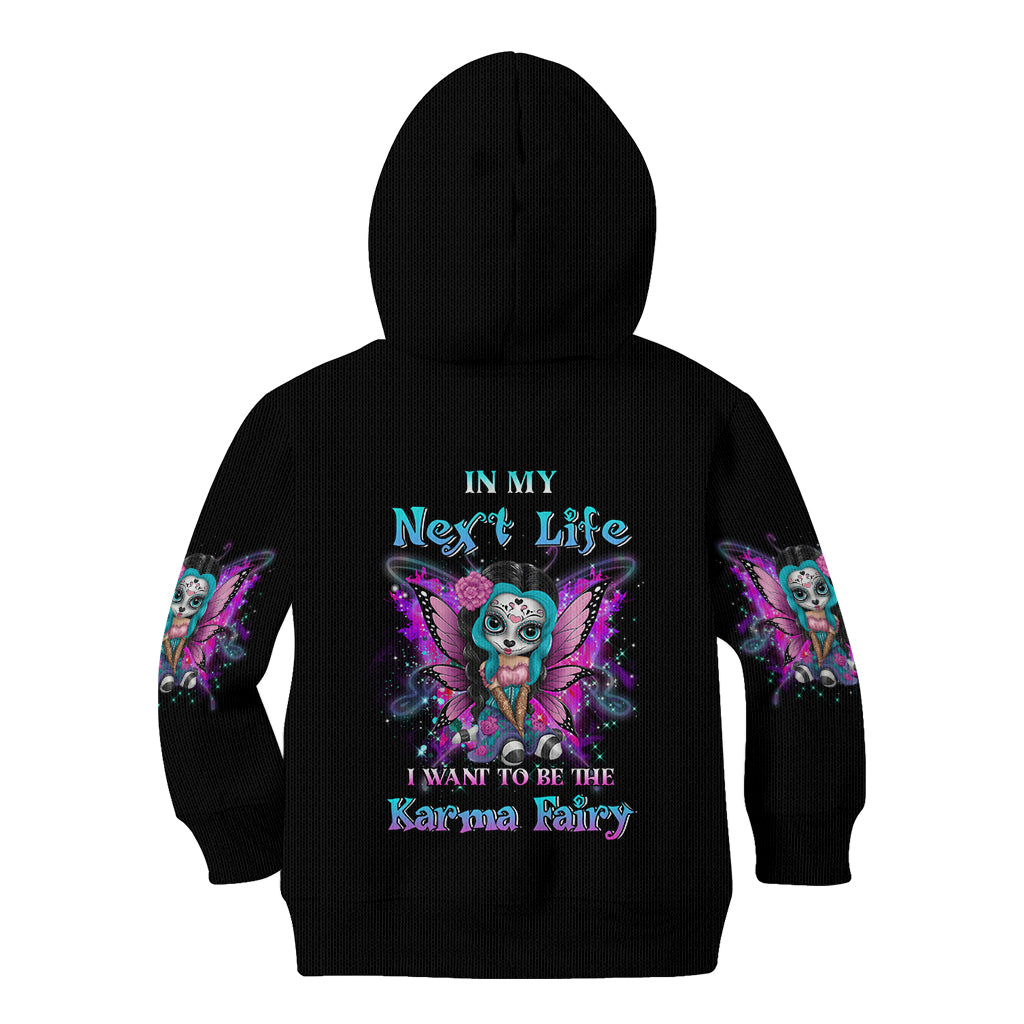 Karma Fairy Sugar Skull Kid Hoodie - Wonder Print Shop