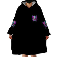 Karma Fairy Sugar Skull Wearable Blanket Hoodie - Wonder Print Shop