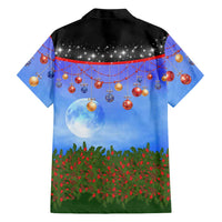 German Shepherd Christmas Family Matching Tank Maxi Dress and Hawaiian Shirt with Santa Sleigh and Holiday Ornament Design - Wonder Print Shop