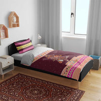 Christmas Cookie Bedding Set with Gingerbread Tree Candy Ornaments and Sweet Treat Pattern - Wonder Print Shop