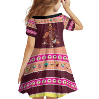 Christmas Cookie Family Matching Puletasi and Hawaiian Shirt with Gingerbread Tree Candy Ornaments and Sweet Treat Pattern - Wonder Print Shop