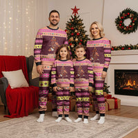 Christmas Cookie Christmas Pajama Set with Gingerbread Tree Candy Ornaments and Sweet Treat Pattern - Wonder Print Shop