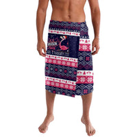 Flamingo I Am The Reason Santa Has A Naughty Christmas Lavalava Xmas Holiday Patterns - Wonder Print Shop