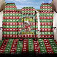 French Bulldog See You Eating Snacks Christmas Back Car Seat Cover Xmas Holiday Patterns - Wonder Print Shop