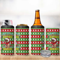 French Bulldog See You Eating Snacks Christmas 4 in 1 Can Cooler Tumbler Xmas Holiday Patterns - Wonder Print Shop