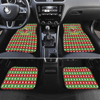 French Bulldog See You Eating Snacks Christmas Car Mats Xmas Holiday Patterns - Wonder Print Shop