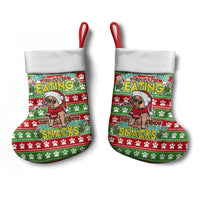 French Bulldog See You Eating Snacks Christmas Stocking Xmas Holiday Patterns - Wonder Print Shop