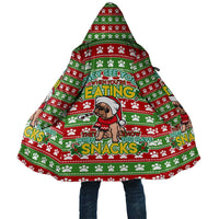 French Bulldog See You Eating Snacks Christmas Cloak Xmas Holiday Patterns - Wonder Print Shop