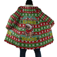 French Bulldog See You Eating Snacks Christmas Cloak Xmas Holiday Patterns - Wonder Print Shop