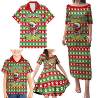 French Bulldog See You Eating Snacks Christmas Family Matching Puletasi and Hawaiian Shirt Xmas Holiday Patterns - Wonder Print Shop