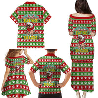 French Bulldog See You Eating Snacks Christmas Family Matching Puletasi and Hawaiian Shirt Xmas Holiday Patterns - Wonder Print Shop