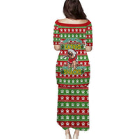 French Bulldog See You Eating Snacks Christmas Family Matching Puletasi and Hawaiian Shirt Xmas Holiday Patterns - Wonder Print Shop