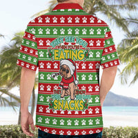 French Bulldog See You Eating Snacks Christmas Hawaiian Shirt Xmas Holiday Patterns - Wonder Print Shop