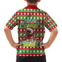 French Bulldog See You Eating Snacks Christmas Kid Hawaiian Shirt Xmas Holiday Patterns - Wonder Print Shop