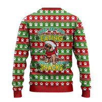 French Bulldog See You Eating Snacks Christmas Ugly Christmas Sweater Xmas Holiday Patterns - Wonder Print Shop