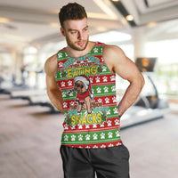 French Bulldog See You Eating Snacks Christmas Men Tank Top Xmas Holiday Patterns - Wonder Print Shop