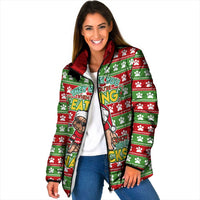 French Bulldog See You Eating Snacks Christmas Padded Jacket Xmas Holiday Patterns - Wonder Print Shop