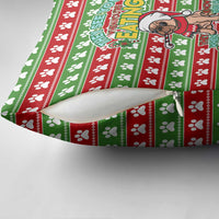 French Bulldog See You Eating Snacks Christmas Pillow Cover Xmas Holiday Patterns - Wonder Print Shop