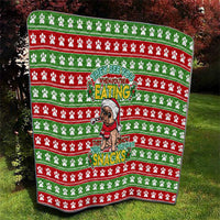 French Bulldog See You Eating Snacks Christmas Quilt Xmas Holiday Patterns - Wonder Print Shop