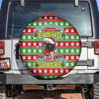 French Bulldog See You Eating Snacks Christmas Spare Tire Cover Xmas Holiday Patterns - Wonder Print Shop