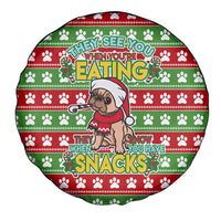 French Bulldog See You Eating Snacks Christmas Spare Tire Cover Xmas Holiday Patterns - Wonder Print Shop