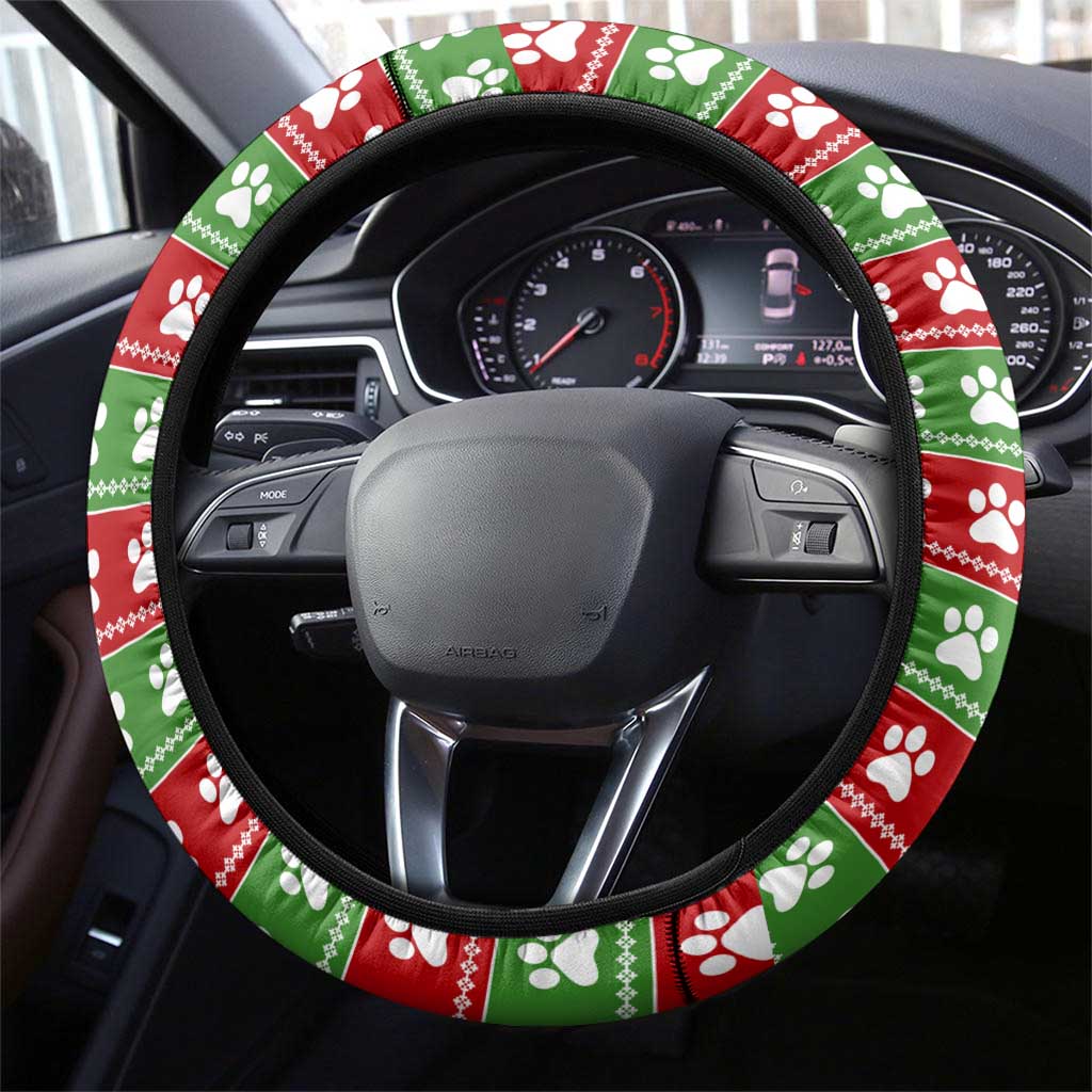 French Bulldog See You Eating Snacks Christmas Steering Wheel Cover Xmas Holiday Patterns - Wonder Print Shop