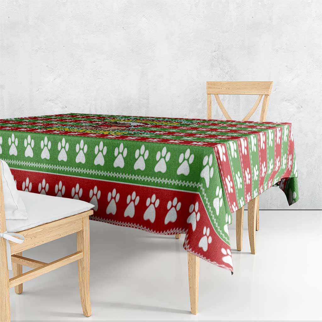 French Bulldog See You Eating Snacks Christmas Tablecloth Xmas Holiday Patterns - Wonder Print Shop