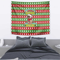 French Bulldog See You Eating Snacks Christmas Tapestry Xmas Holiday Patterns - Wonder Print Shop