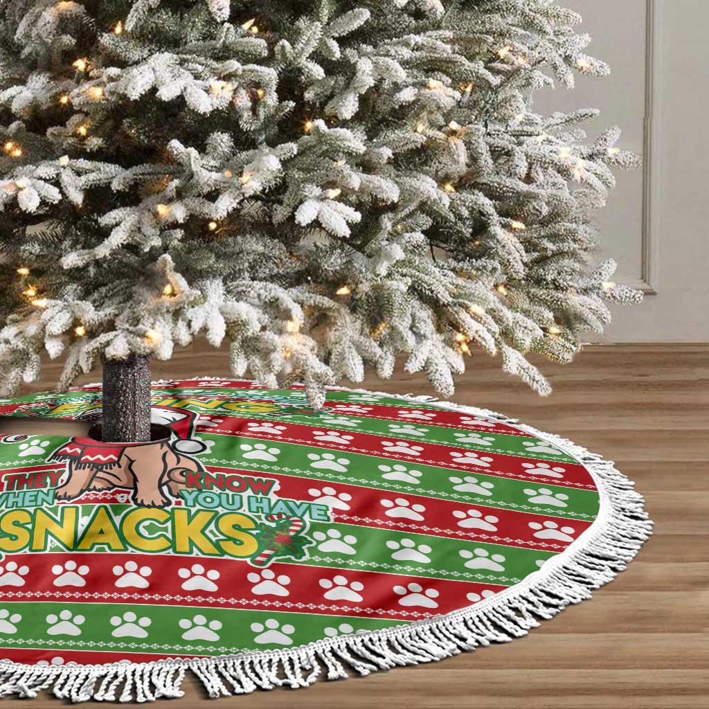 French Bulldog See You Eating Snacks Christmas Tree Skirt Xmas Holiday Patterns - Wonder Print Shop