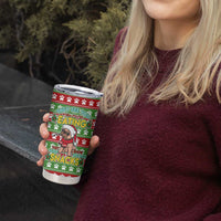 French Bulldog See You Eating Snacks Christmas Tumbler Cup Xmas Holiday Patterns - Wonder Print Shop