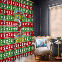 French Bulldog See You Eating Snacks Christmas Window Curtain Xmas Holiday Patterns - Wonder Print Shop