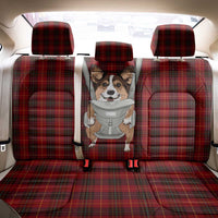 Front Carrier Dog Pembroke Welsh Corgi Christmas Back Car Seat Cover Xmas Holiday Patterns - Wonder Print Shop